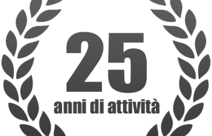 Lo Studio compie 25 anni di attività, non certo un traguardo, me certamente un obiettivo