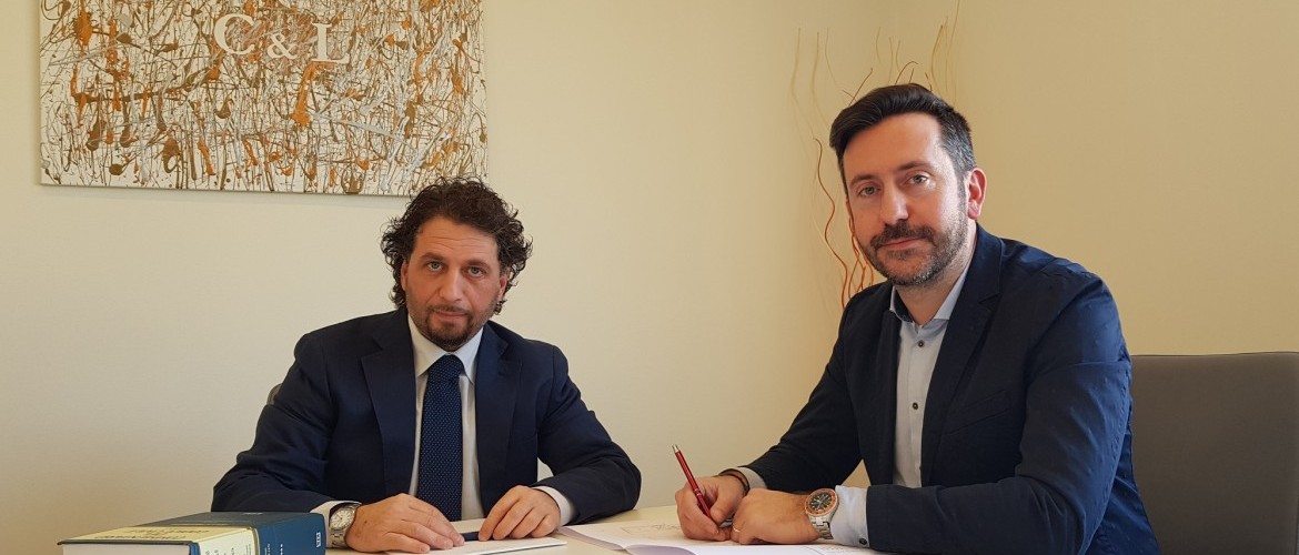 Il Geom. Andrea Centoni ed il Geom. marco Lucchesi